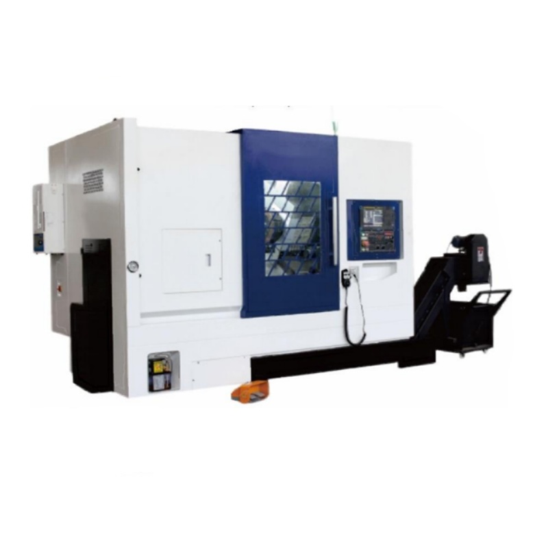 CK50 Tck50 Tck550 Ck50 Ck50L Small and Big Metal CNC Turning Center with Milling Automatic Slant Bed CNC Lathe with Power Tool Turret