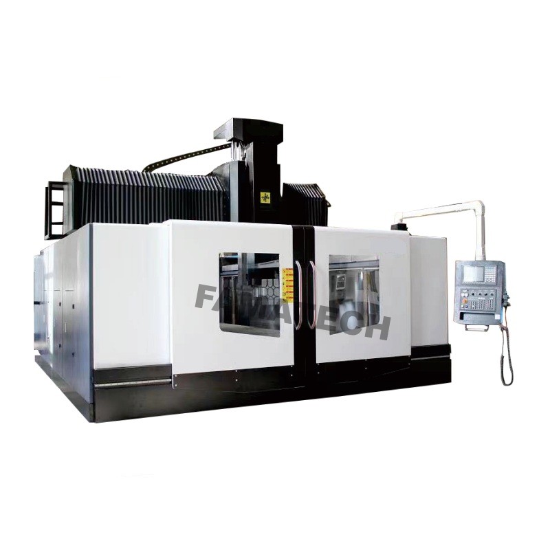 GMB2016 5 Axis CNC Gantry Machining Center Double Column Heavy Duty Milling Machine with BT50 Spindle High Precision CNC Machine