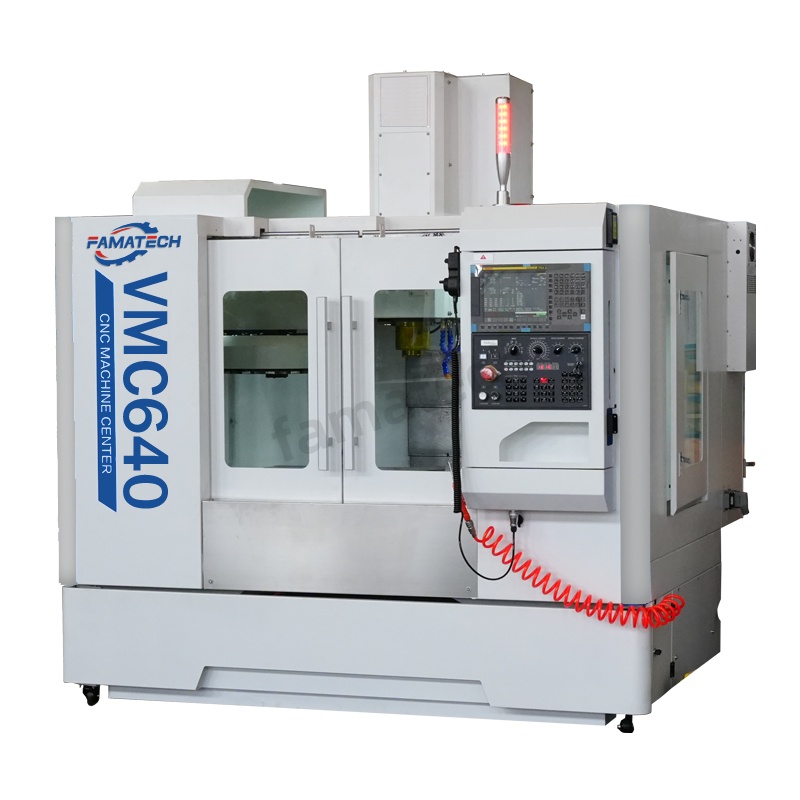 VMC640 cnc vertical machining center optional 3 axis, 4th axis 5th axis